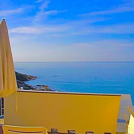 アパート Families Or Groups 3 Terrazzi Penthouse On Sea W Ac